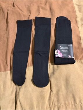 Chinese Laundry - Women’s Black Dress Socks - 2 Pair Set